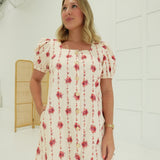 Maisie Mini Dress - Ecru