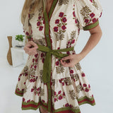 Barlow Mini Dress - Ecru