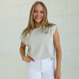World's Best Tee - Taupe