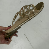 Trina Cutout Sandal - Gold