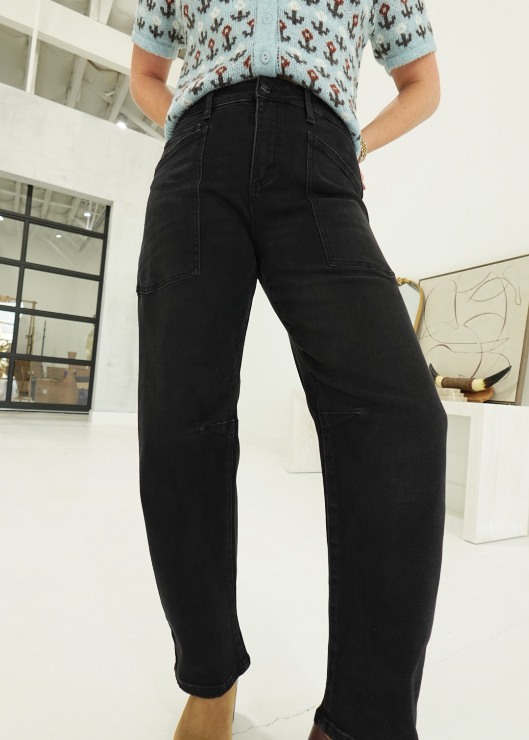 Clunan Barrel Jean