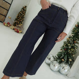 Fall on a Dime Pants - Navy