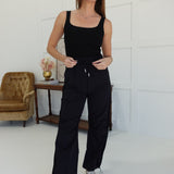 Runaway Jumpsuit - Black