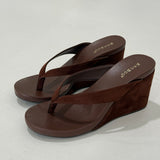 New Age Wedge - Suede Coffee
