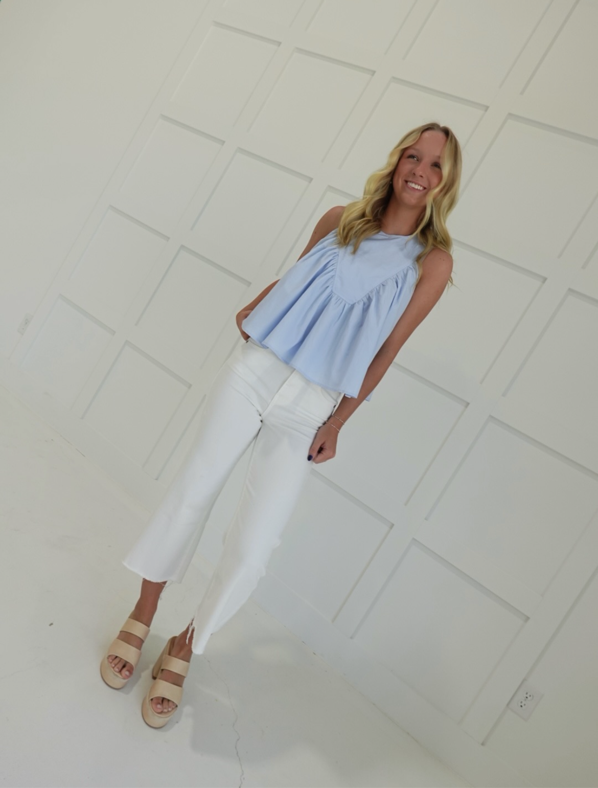 Darcy Poplin Top