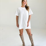 Maureen Mini Dress - White