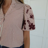 The Vines Top - Burgundy