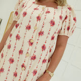 Maisie Mini Dress - Ecru