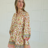 Pleasantly Floral Mini Dress