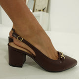 Caroline Horsebit Heel