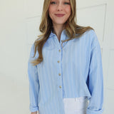 Not Your Man's Button Down - Light Blue
