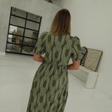Saffron Midi Dress