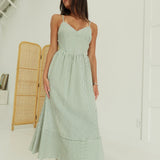 Beatrice Midi Dress - Green