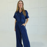 Constantine Tailored Set - Navy