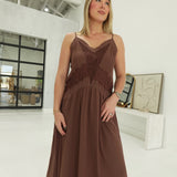 Lorenzo Lace Midi Dress