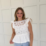 Deanna Crochet Blouse