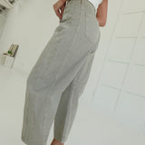 Caspian Cropped Pants - Stone