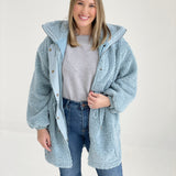 Ember Sherpa Jacket - Blue