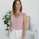 The Riff Bodysuit - Pink