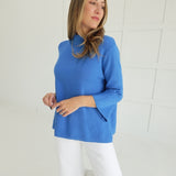Vista Belle Sweater - French Blue