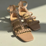 Verus Gladiator Sandal - Nude