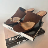 Drake Heel - Brown