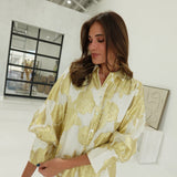 Tonie Jacquard Blouse