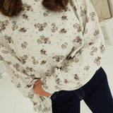 Casually Ditsy Top - Cream Multi