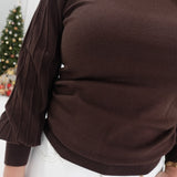 Say Less Sweater - Brown