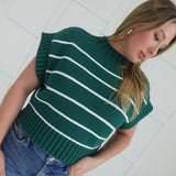 Worth Everything Sweater - Hunter Green