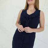 First Mate Mini Dress - Navy