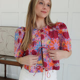 Flouret Tie Top