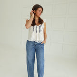 Sweet On Me Top - White