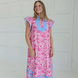 Wilshire Midi Dress - Pink