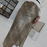 Pyro Midi Skirt - Taupe