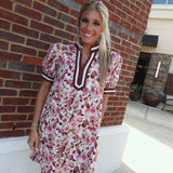 Maybe You Mini Dress - Ecru
