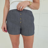 Effortless Feel Shorts - Denim
