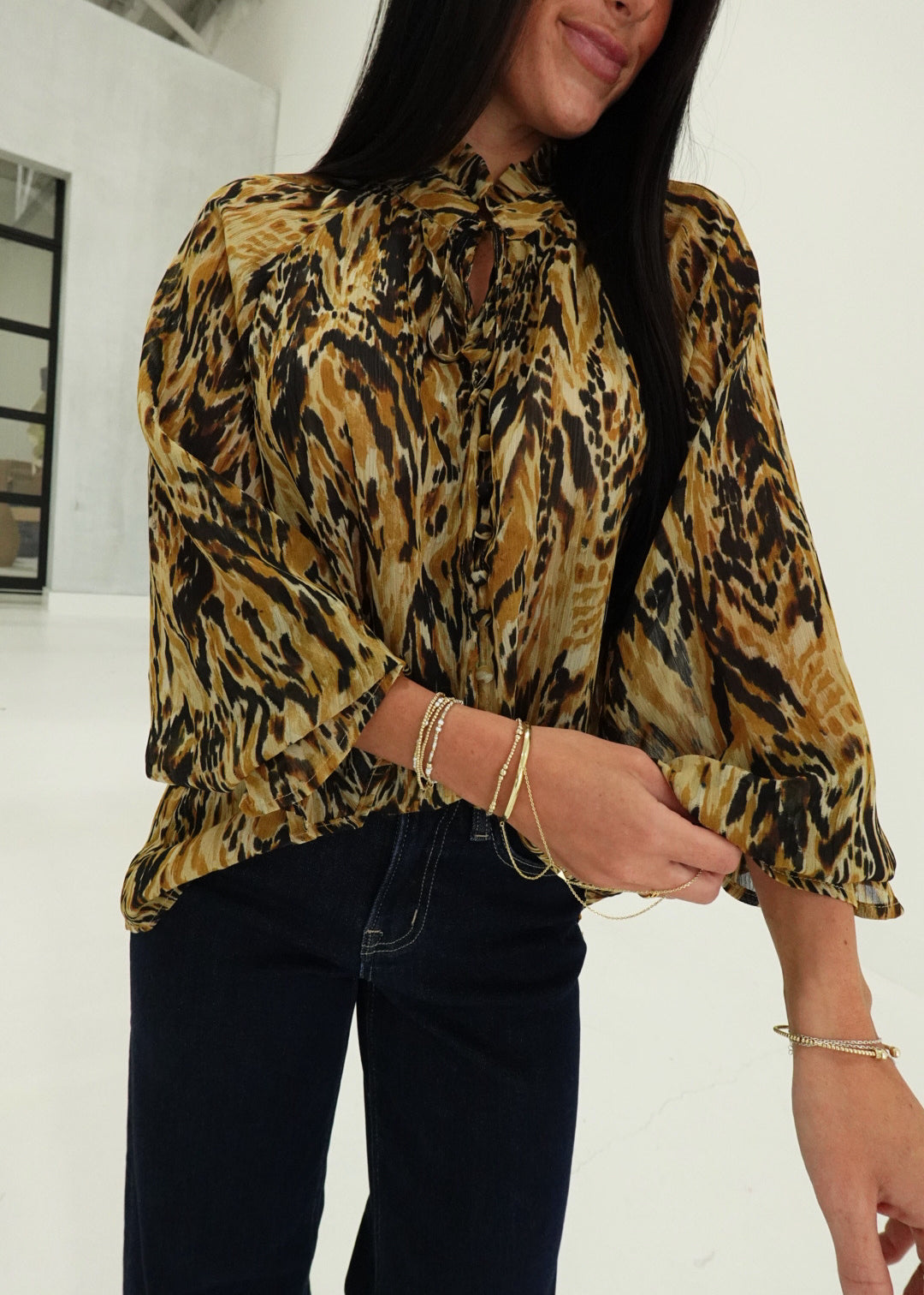 Bleaker Printed Blouse