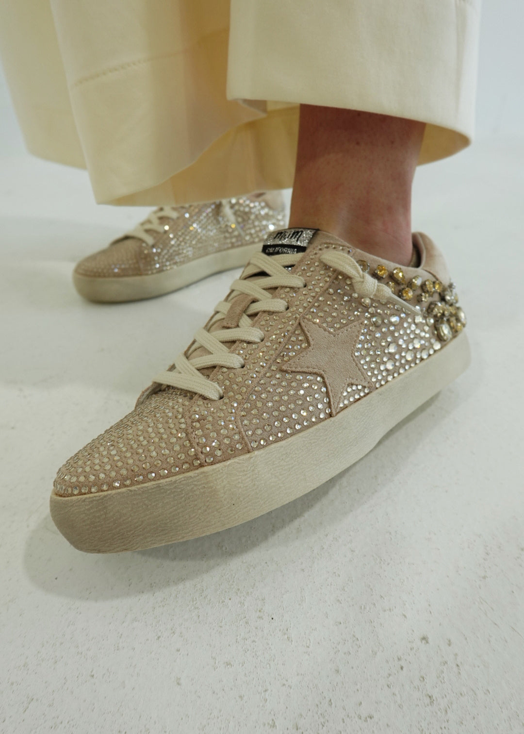 Goldie Rhinestone Sneaker - Miim