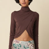 Keeping Secrets Top - Brown