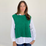 Not A Problem Sweater Vest - Green