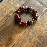 Chunky Resin Beaded Bracelet