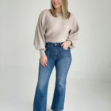 Classical Ribbed Sweater - Mocha