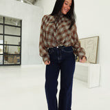 Craven Plaid Top