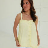 Know Me Better Top - Pale Banana
