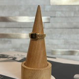 Gold Square Ring