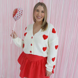 Are We Lovers Mini Skort - Red *VDAY