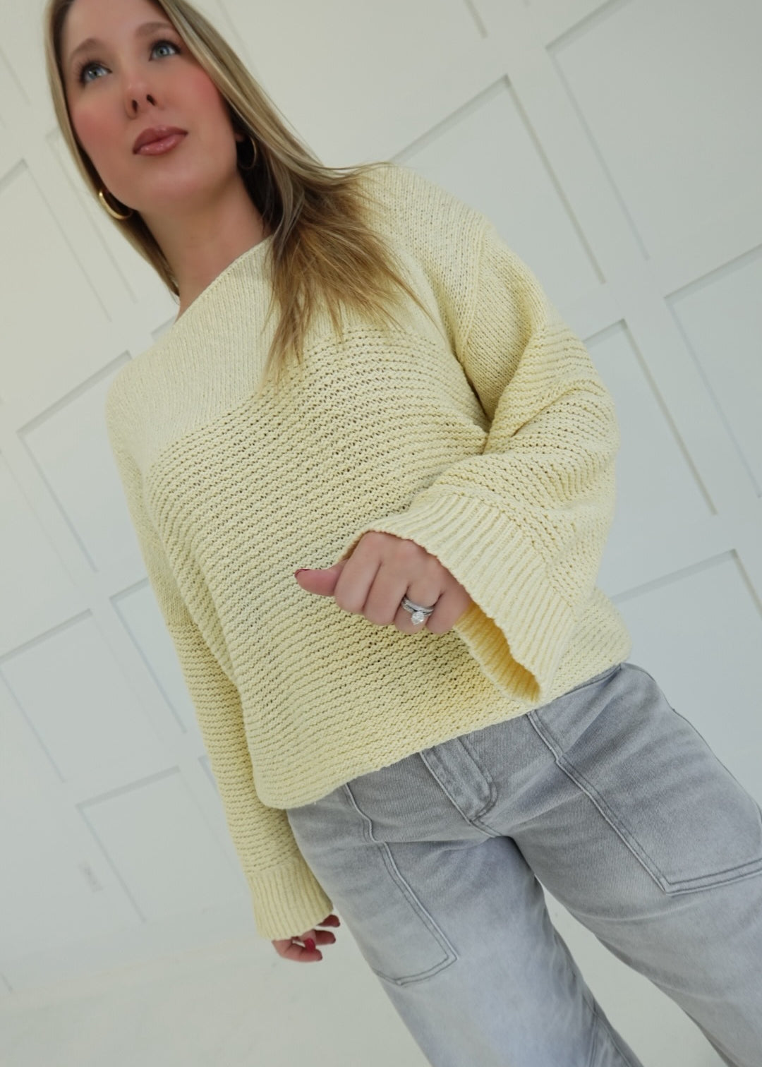 The Niche Sweater - Butter