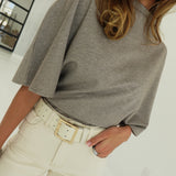 Prudence Cape Shape Top - Mocha