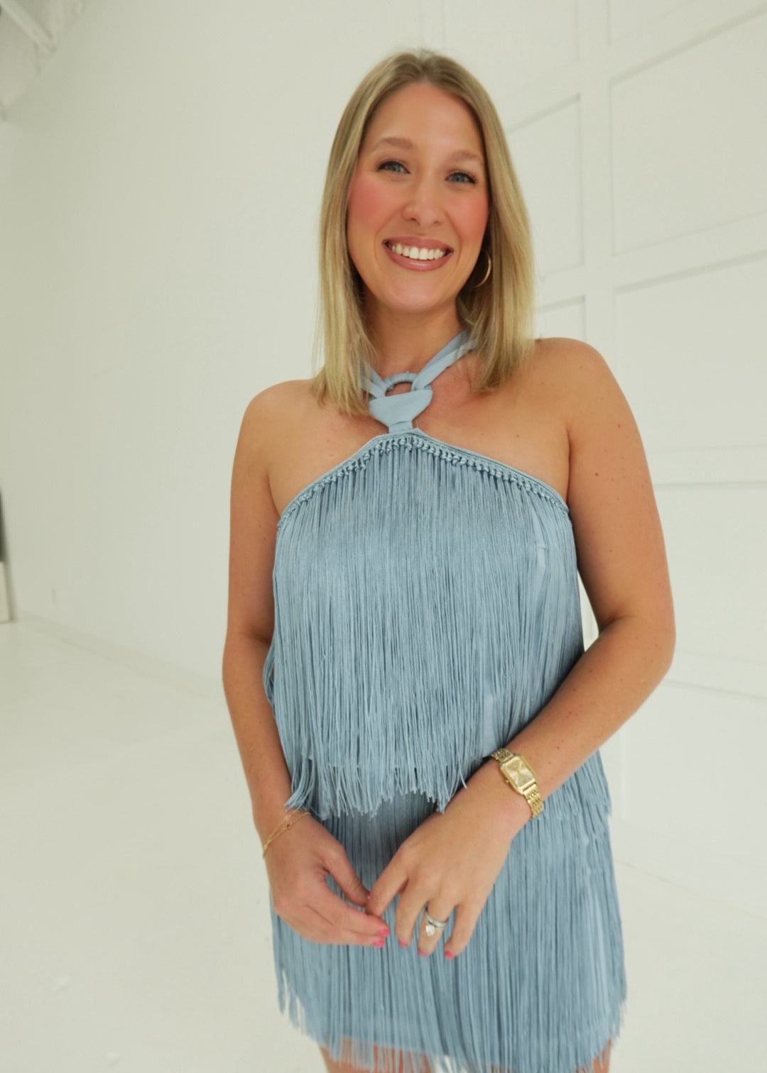 The Fringe Fever Set - Blue
